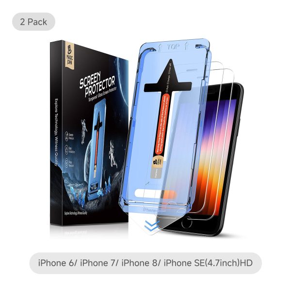 iPhone Gen 2 Screen Protector - HD / iPhone 6/ iPhone 7/ iPhone 8/ iPhone SE(4.7inch) at Magic John
