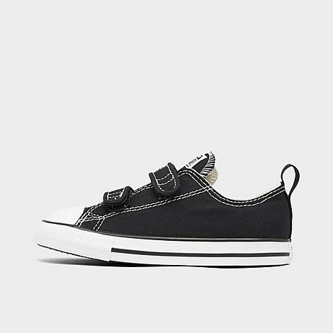 Converse Boys Toddler Chuck Taylor 2 Strap Low Top Casual Shoes in Black Size: 5.0 at Finish Line
