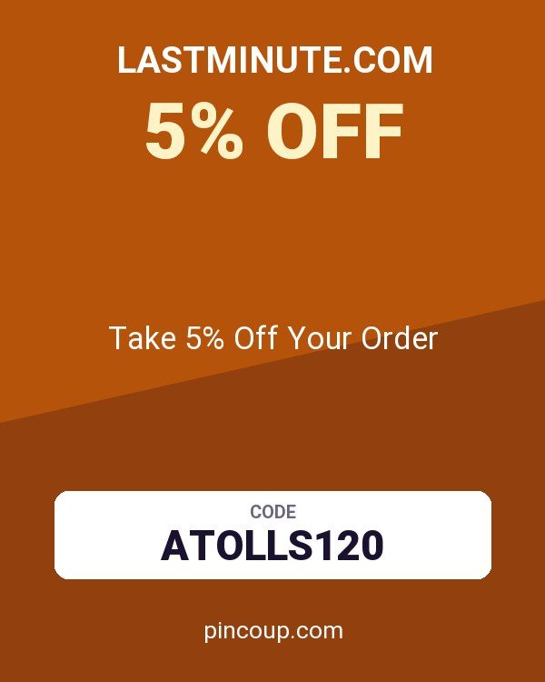lastminute.com coupon: Take 5% Off Your Order