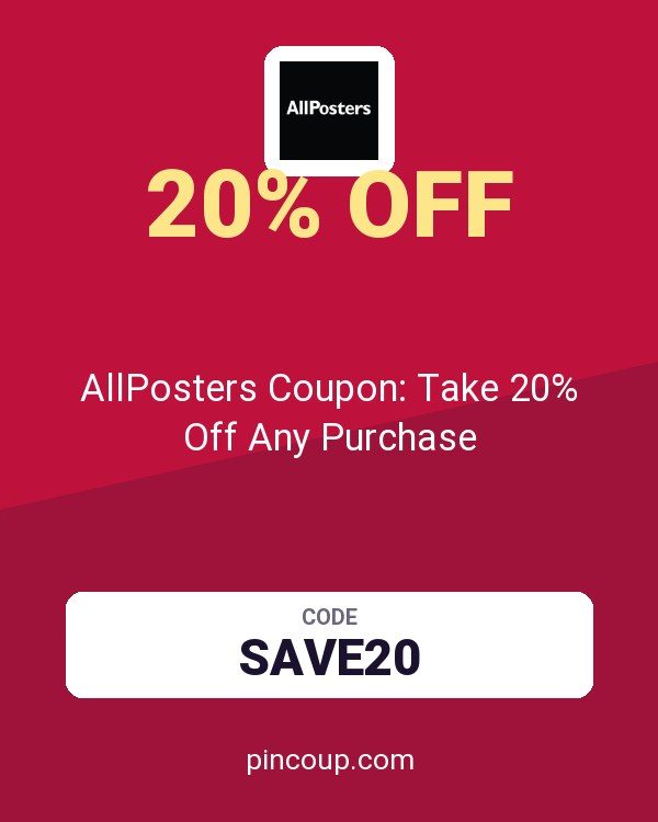 Allposters.com: AllPosters Coupon: Take 20% Off Any Purchase