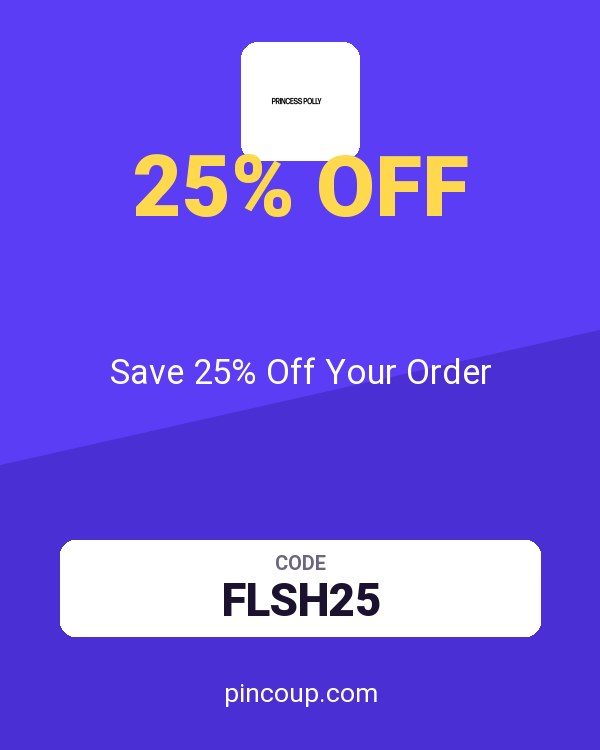 Princess Polly coupon: Save 25% Off Your Order