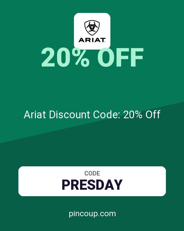 Ariat Discount Code: 20% Off