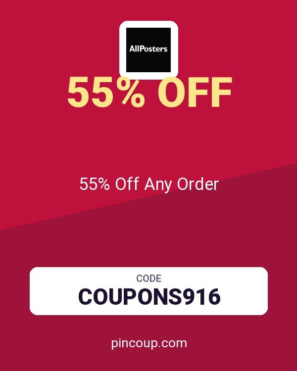 Allposters.com coupon: 55% Off Any Order