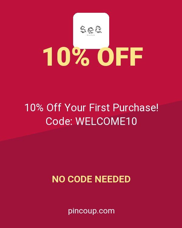 Sea New York coupon: 10% Off Your First Purchase! Code: WELCOME10
