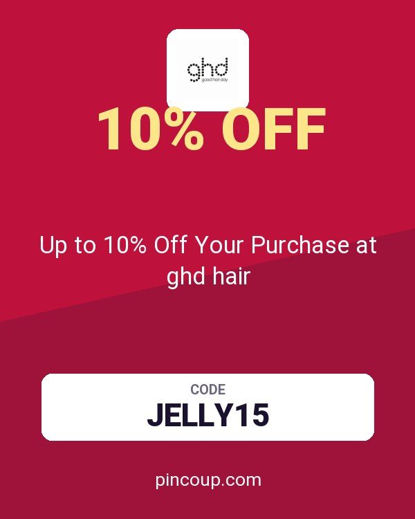 Up to 10% Off Your Purchase at ghd hair