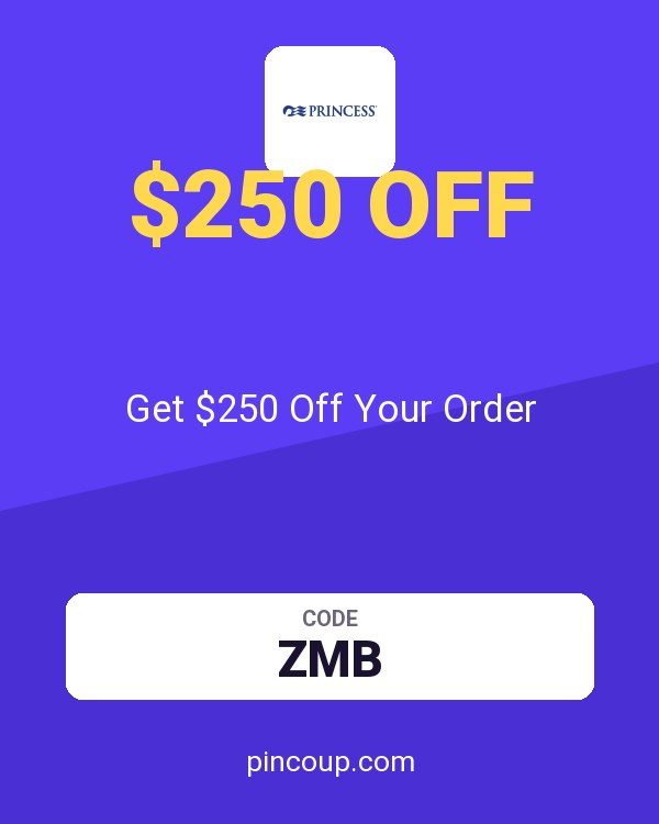 Princess Cruise Line AU coupon: Get $250 Off Your Order