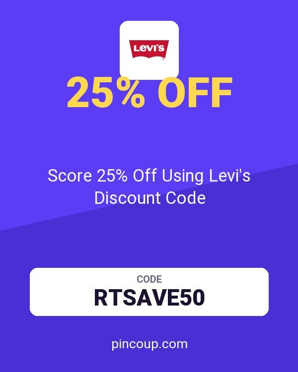 Score 25% Off Using Levi's Discount Code
