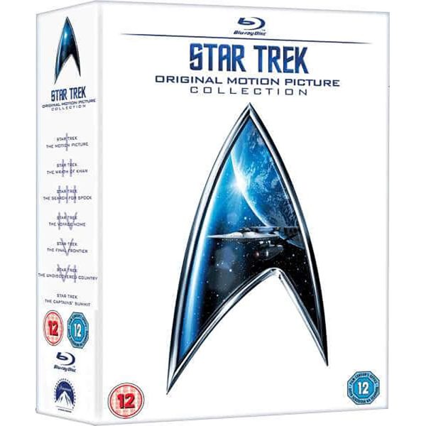 Star Trek 1 - 6 Box Set at Zavvi US &