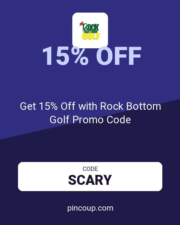 Get 15% Off with Rock Bottom Golf Promo Code