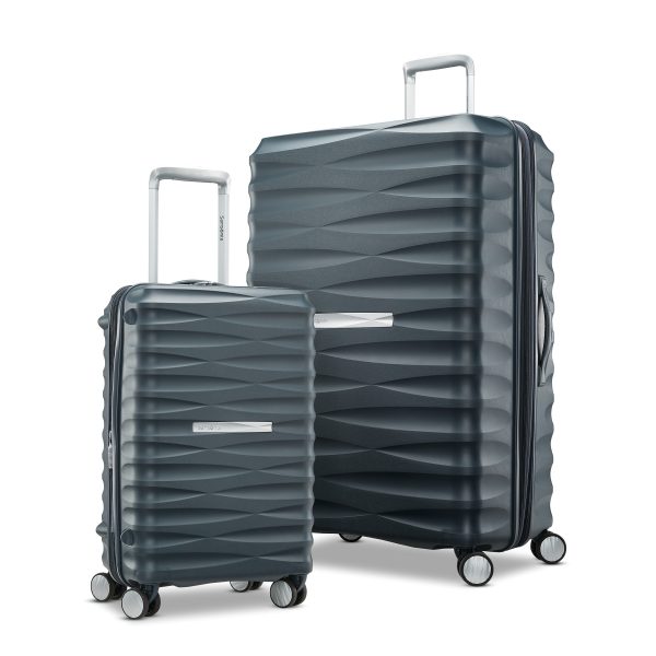 Voltage Dlx 2 Piece Set (Co/l) | Grey | Luggage Set from Samsonite