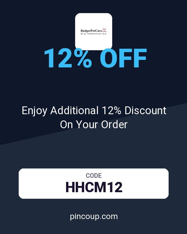 BudgetPetCare.com coupon: Enjoy Additional 12% Discount On Your Order