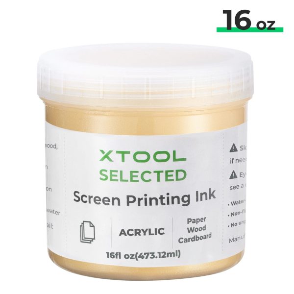 Acrylic Screen Printing Ink (16oz) at xTool