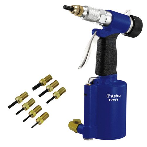 Astro Pneumatic PRN1 3/8 in. Capacity Metric/SAE Pneumatic Rivet Nut Setting Kit at 4seating.com