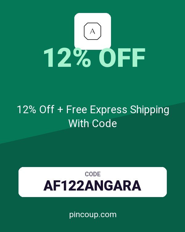 Angara coupon: 12% Off + Free Express Shipping With Code