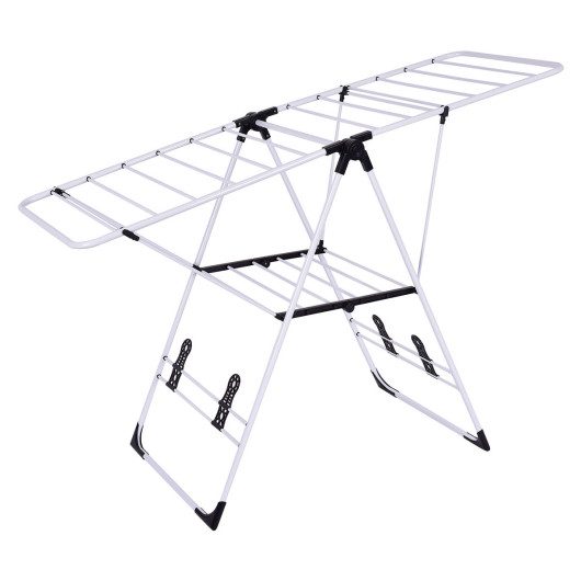 Portable Laundry Clothes Storage Drying Rack at Costway