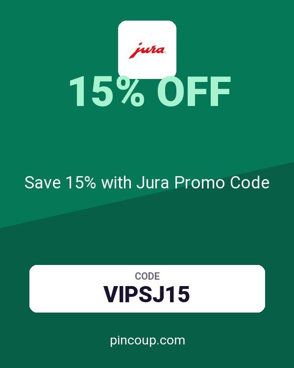 Jura Shop coupon: Save 15% with Jura Promo Code