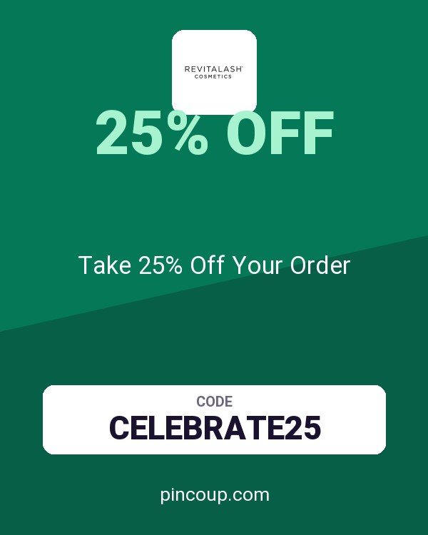 RevitaLash Cosmetics coupon: Take 25% Off Your Order