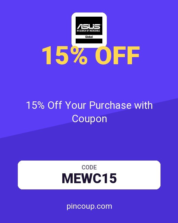 ASUS (US & Canada): 15% Off Your Purchase with Coupon