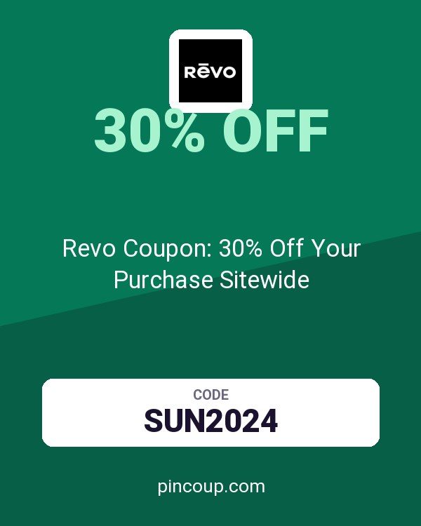 Revo Coupon: 30% Off Your Purchase Sitewide