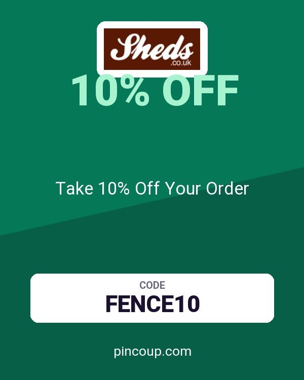 Sheds.co.uk coupon: Take 10% Off Your Order