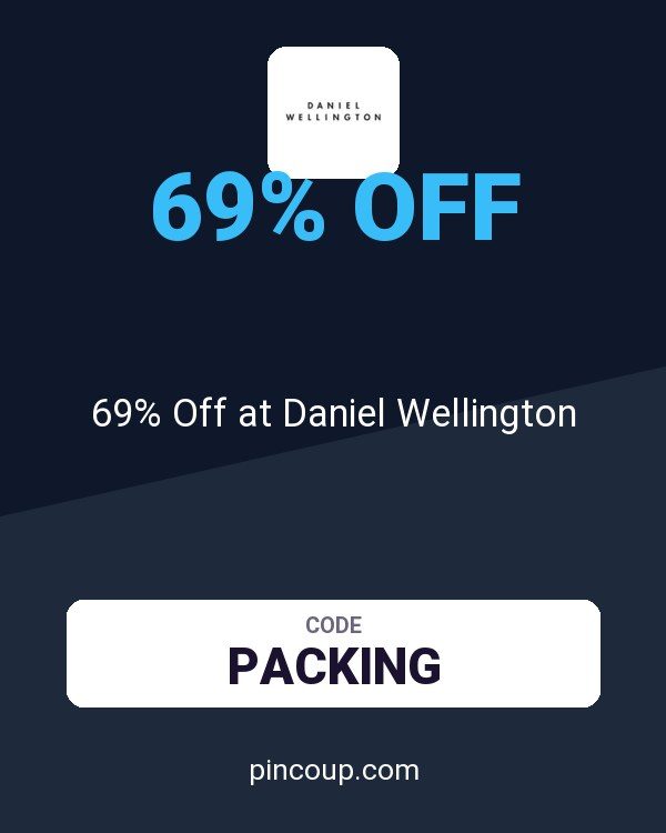 69% Off at Daniel Wellington