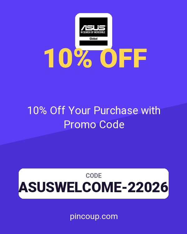 ASUS (US & Canada) coupon: 10% Off Your Purchase with Promo Code