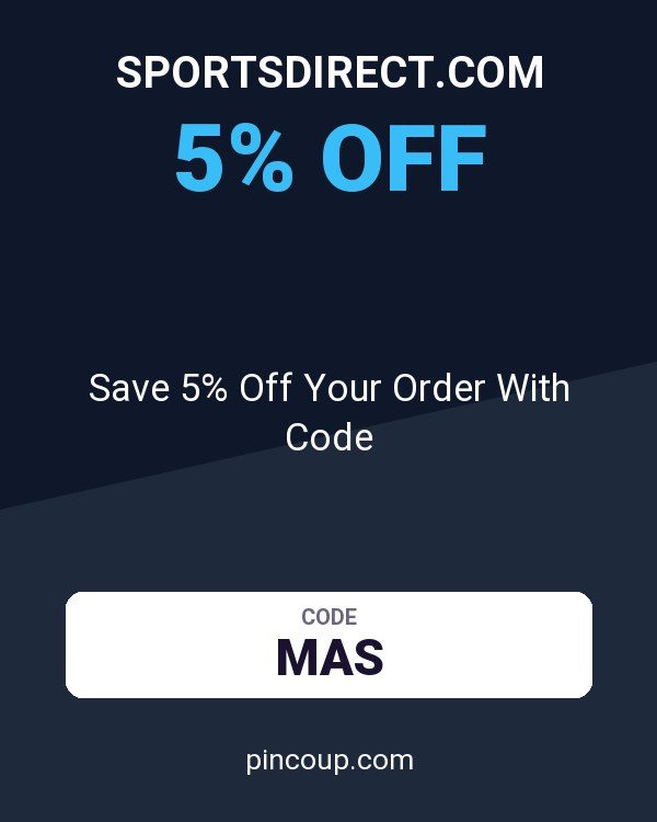 Sportsdirect.com coupon: Save 5% Off Your Order With Code