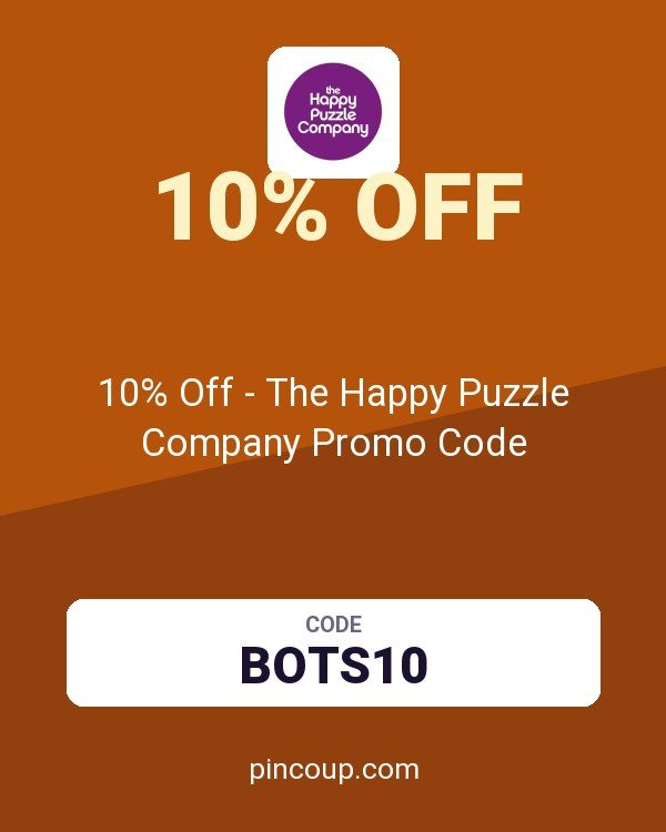 10% Off - The Happy Puzzle Company Promo Code