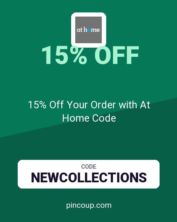 15% Off Your Order with At Home Code