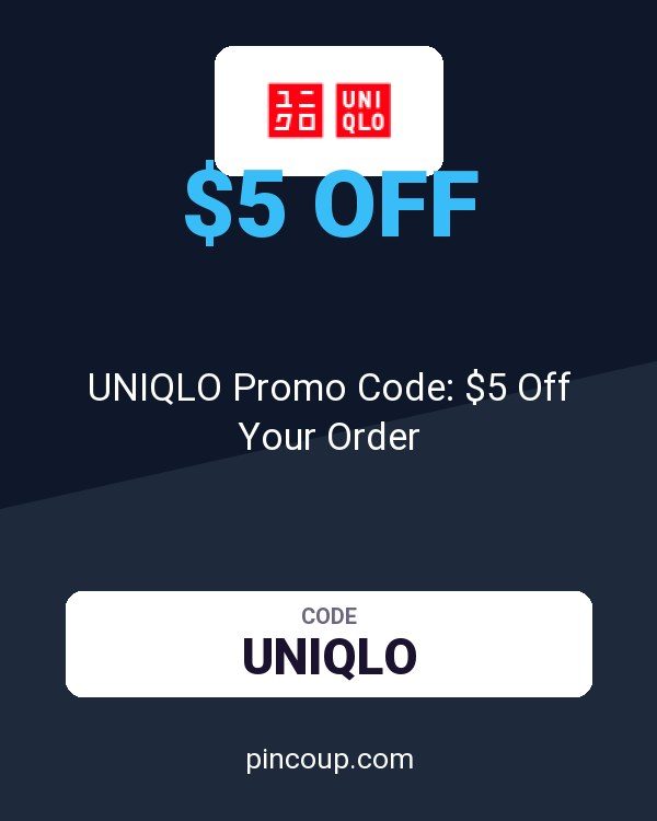 UNIQLO Promo Code: $5 Off Your Order