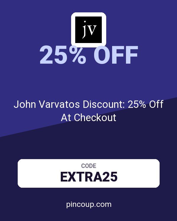 John Varvatos Discount: 25% Off At Checkout