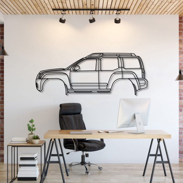 2005 Xterra 2nd Gen Metal Car Wall Art - MT0328 at Modello Turbo LLC