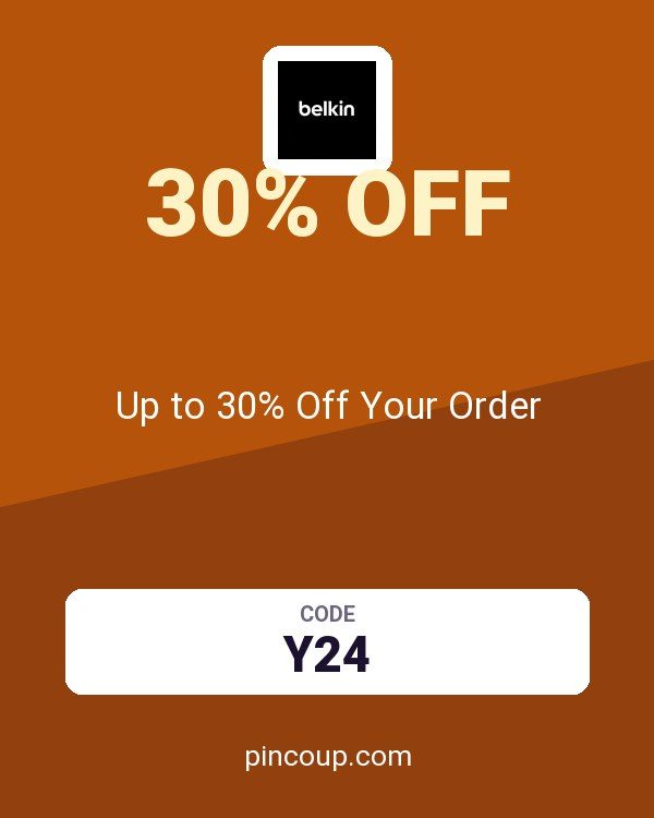 Belkin AU coupon: Up to 30% Off Your Order