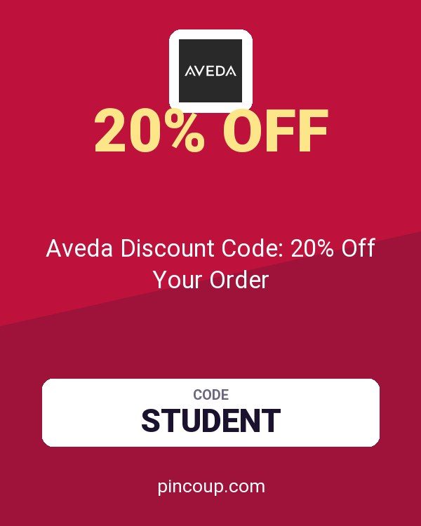 Aveda Corporation coupon: Aveda Discount Code: 20% Off Your Order