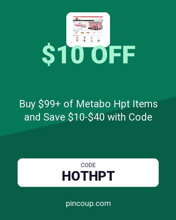 Acme Tools coupon: Buy $99+ of Metabo Hpt Items and Save $10-$40 with Code