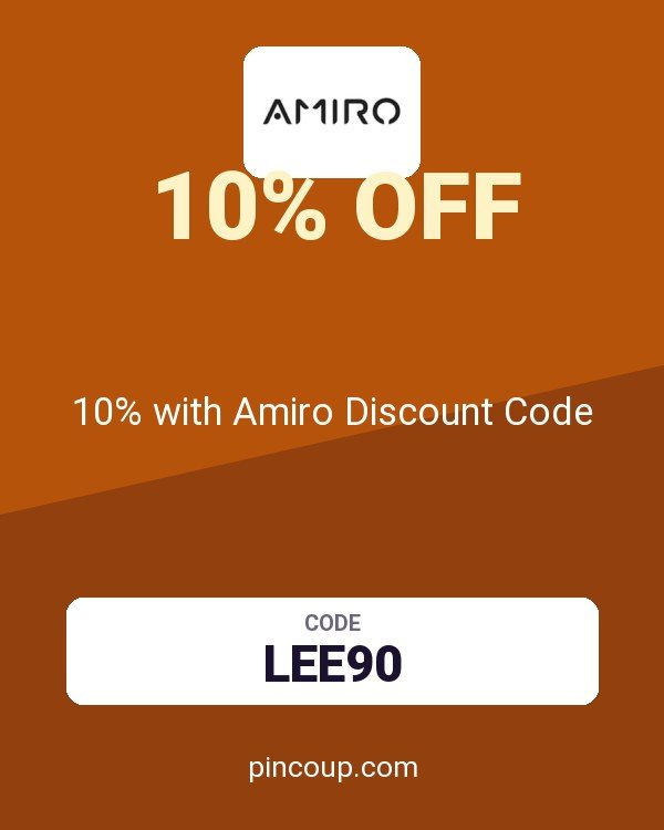 10% with Amiro Discount Code