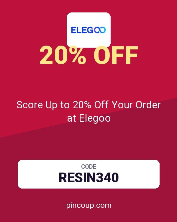 Score Up to 20% Off Your Order at Elegoo