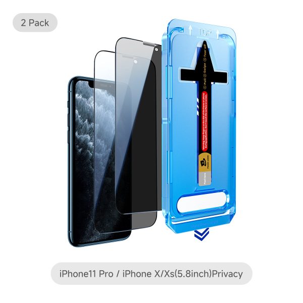 iPhone 11 Gen 2 Screen Protector - Privacy / iPhone11 Pro / iPhone X/Xs(5.8inch) at Magic John