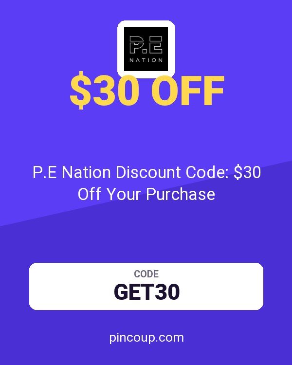 P.E Nation Discount Code: $30 Off Your Purchase
