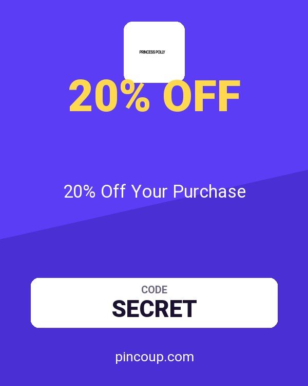 Princess Polly coupon: 20% Off Your Purchase