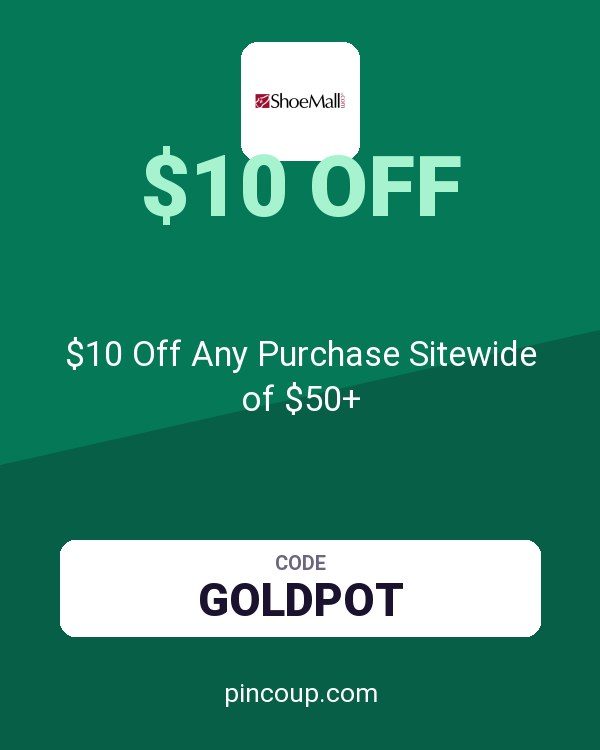 Shoemall.com coupon: $10 Off Any Purchase Sitewide of $50+