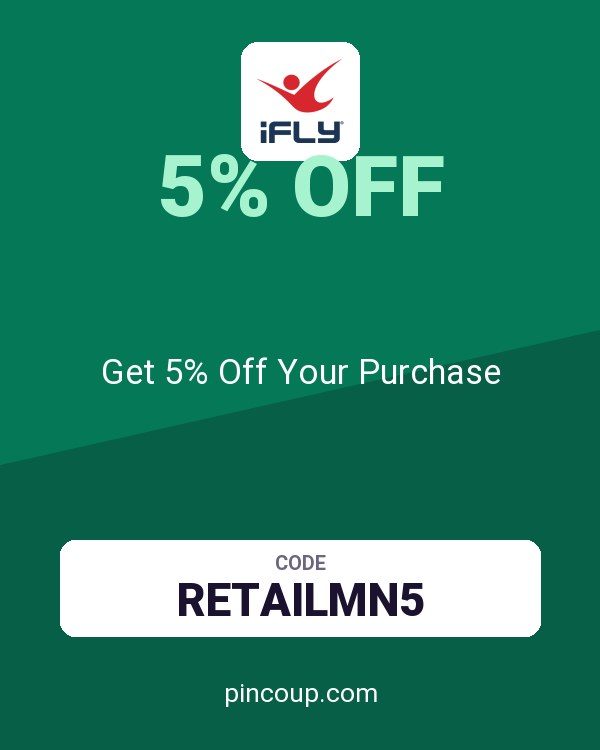 iFLY Indoor Skydiving coupon: Get 5% Off Your Purchase