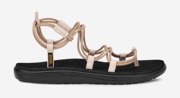 TEVA Women's Voya Infinity Sandal in Sesame/Birch, Size 6