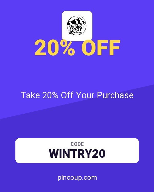 Outdoor Gear Exchange coupon: Take 20% Off Your Purchase