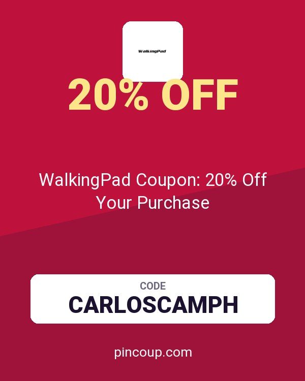 WalkingPad Coupon: 20% Off Your Purchase