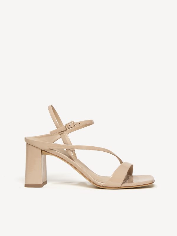 M.Gemi The Corinna Women's Sandals, Size 38 in Sand Patent