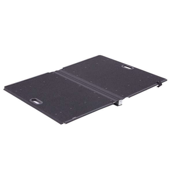 3’ Silver Spring Aluminum Butterfly Folding Patio Door Ramp with Carrying Bag at Discount Ramps