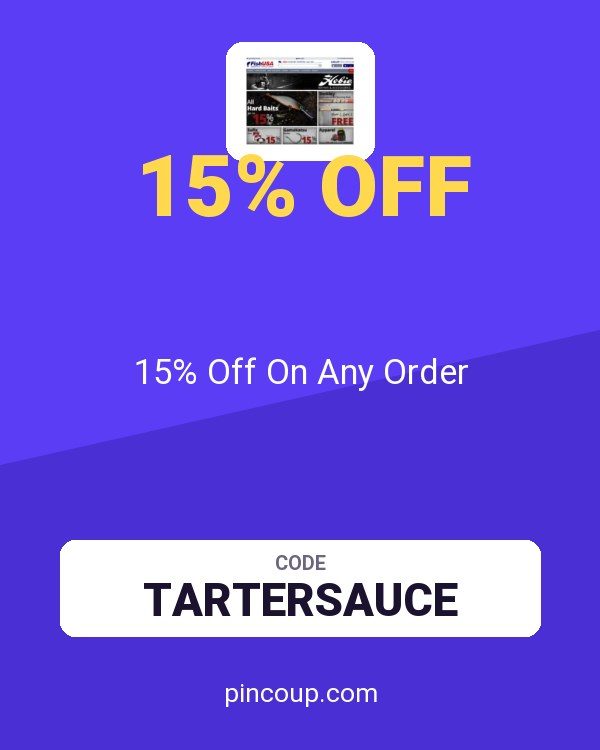 FishUSA coupon: 15% Off On Any Order