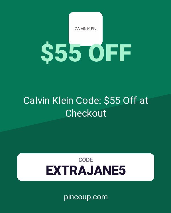 Calvin Klein Code: $55 Off at Checkout