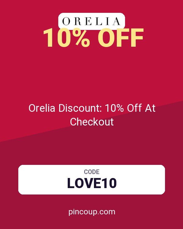Orelia Jewellery coupon: Orelia Discount: 10% Off At Checkout
